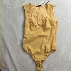 Zara Yello Bodysuit